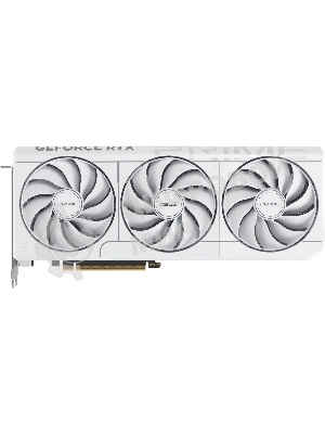 Видеокарта ASUS GeForce RTX 5070 PRIME White OC Edition, 12 GB GDDR7, 192 bit, 3xDisplayPort, HDMI, GPU 2325 MHz