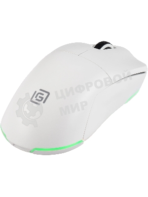 Мышь беспроводная Oklick 900GMW белый, 26000 dpi, радиоканал, Bluetooth, USB, кнопки - 6