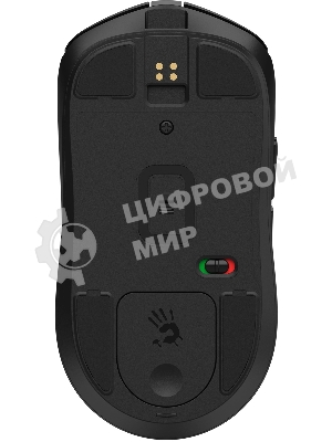 Мышь беспроводная/проводная A4Tech Bloody R72 Pro Duo черный, 26000 dpi, USB Type-A, радиоканал, кнопки - 7