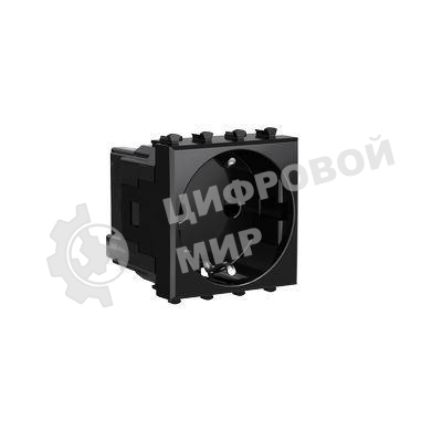 Розетка ДКС 4402002 2 мод. 3п 2P+E Avanti 