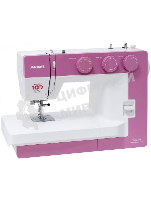 Швейная машина Janome 1522PG 25 операции, петля автомат, верт. челнок, нитевдеватель, мягкий чехол