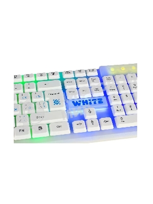 Клавиатура проводная Defender GK-172, USB, белый