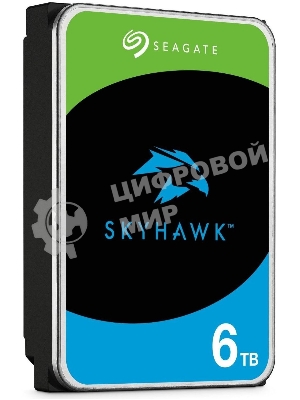 Жесткий диск Seagate SATA 6Tb 5400RPM 6Gb/S 256MB ST6000VX009