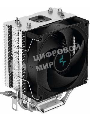 Кулер для процессора DEEPCOOL AG300 серебристый, 92 мм, алюминий/медь, 3050 об/мин, 30.5 дБ, 4 pin, 150 Вт, 129 мм