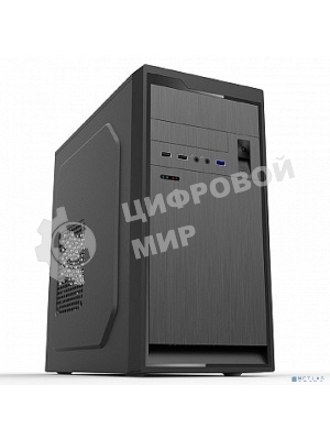 Компьютерный корпус MiniTower Powerman SV511 черный PMP-450ATX U2.0*2+U3.0*1+A(HD)