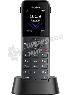 Телефон DECT-трубка Yealink W74H черный