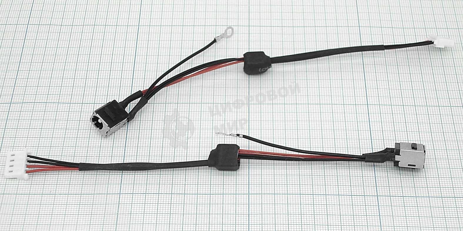 Разъем для ноутбука HY-TO013 Toshiba Satellite T110 T115 с кабелем