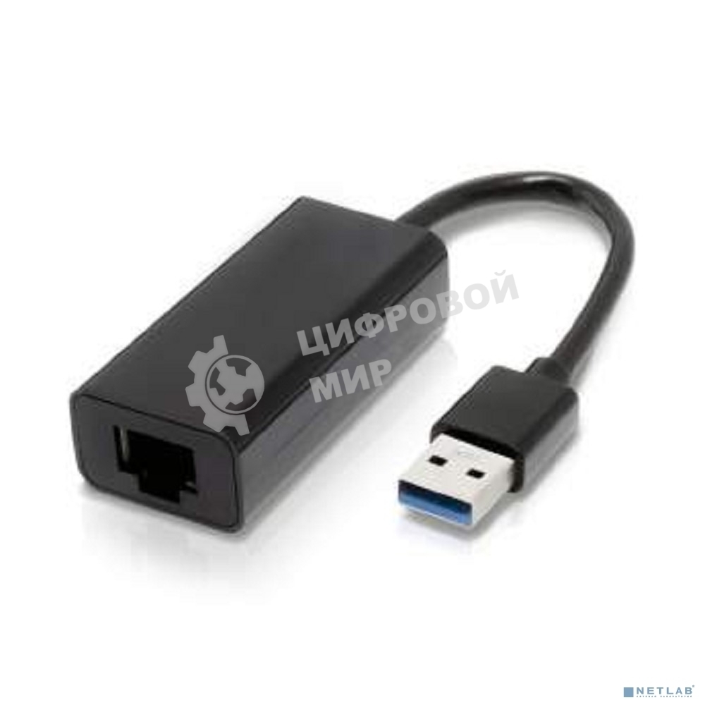Адаптер сетевой ORIENT U3L-1000N, USB 3.0 Gigabit Ethernet Adapter, RTL8153 chipset, 10/100/1000 Мбит/с, поддержка Win 10, Linux, MAC OS