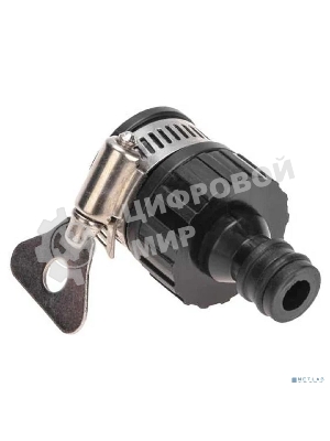 Адаптер пластмассовый 3/4дюйм с внешним хомутом ЧЕТЫРЕ СЕЗОНА 62-0280