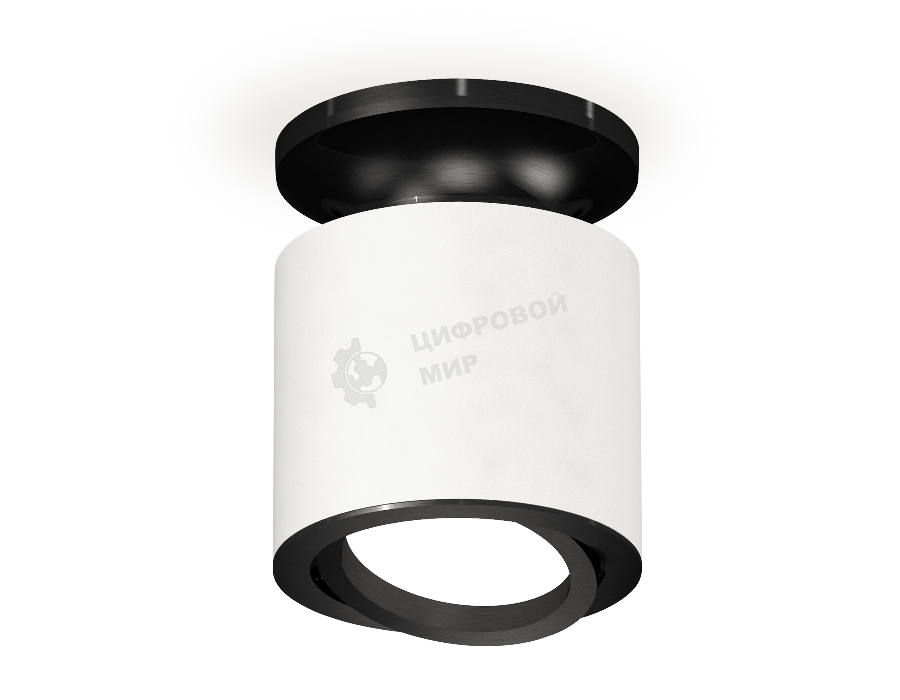 Светильник Ambrella Light XS7401081 SWH/PBK белый песок/черный полированный MR16 GU5.3 (N7926, C7401, N7002)