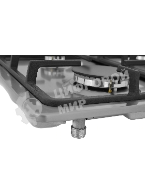 Газовая варочная поверхность Haier HHX-M64CNX, 4 конфорки, нержавеющая сталь, 7500 Вт
