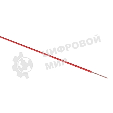 Провод ПГВА Rexant 1х0.50 мм², красный, бухта 100 м