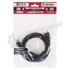Кабель Rexant ШнурHDMI - HDMIgold1.5Мс фильтрами