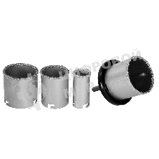 Набор коронок KRAFTOOL 3340_z01кольцевые с напылением из карбида вольфрама 4шт 33-53-67-73мм