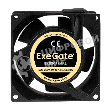 Вентилятор для корпуса ExeGate EX08038SAL черный, 80 мм, 2500 об/мин, 34 дБ