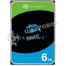 Жесткий диск Seagate SATA 6Tb 5400RPM 6Gb/S 256MB ST6000VX009