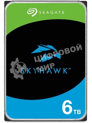 Жесткий диск Seagate SATA 6Tb 5400RPM 6Gb/S 256MB ST6000VX009