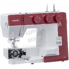 Швейная машина Janome 1522RD 25 операции, петля автомат, верт. челнок, нитевдеватель, мягкий, подарочный набор (шпульки, ножницы, сантиметровая лента, игольница)