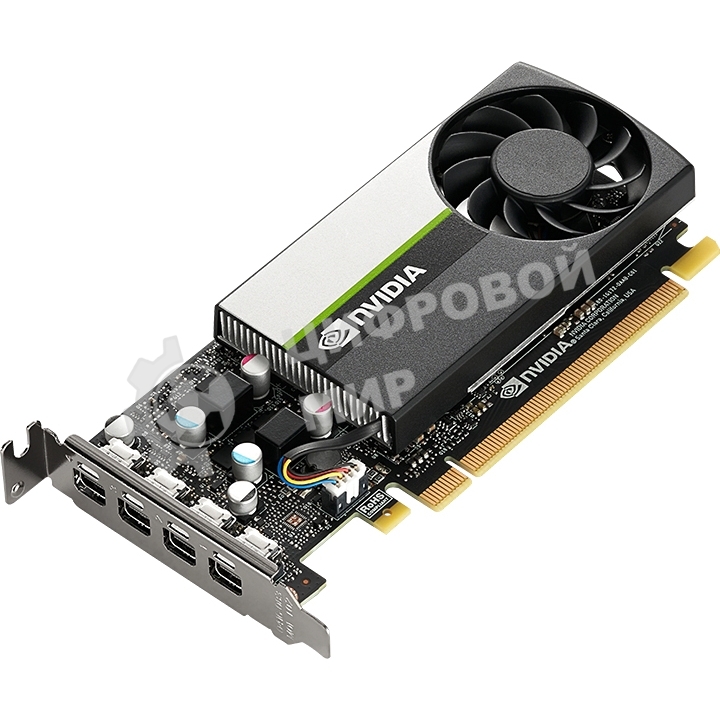 Видеокарта NVIDIA Quadro T1000 4G - BOX, brand new original with individual package, - include ATX and LT brackets (900-5G172-2550-000) (023076)