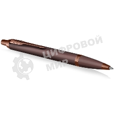 Ручка шариковая Parker IM Monochrome K328 (2190514) Burgundy PVD, M, синие чернила, подарочная коробка