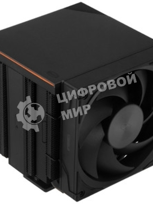 Кулер для процессора PCCooler RZ620Pro TC BK (265W, 4-pin PWM, 160mm, Al/Cu, 6x6mm, 2x120mm, 80CFM, 36.2dBA, 2400RPM, S: 1851/1700/1200/115X, AM5/AM4, black)