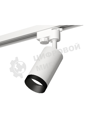 Светильник Ambrella light XT6322061 SWH/PBK белый песок/черный полированный MR16 GU5.3 (A2520, C6322, N6131)