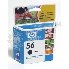 Картридж струйный HP №56 C6656AE черный для HP PCS 2100/DJ 5550/450/PS 7150/7350/7550 (520 стр.)