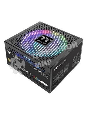 Блок питания Thermaltake Toughpower GF1 ARGb RTL (PS-TPD-0650F3FAGE-1), 650Вт, 80 PLUS Gold, 140мм, модульный, черный