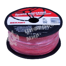 Провод ПГВА Rexant 1х0.50 мм², красный, бухта 100 м