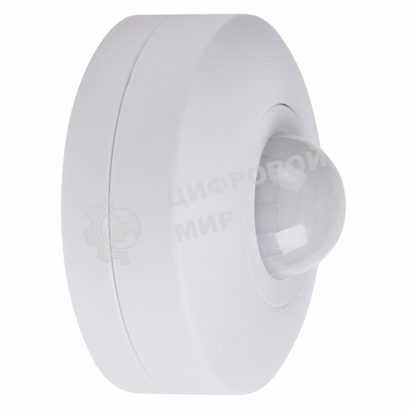 Датчик движения Rexant потолочный ДДП 01, 120°/360°, 1200 Вт, 10-2000 Лк, 6 м, 10-420 сек.