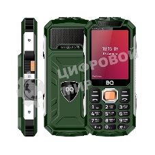 Мобильный телефон BQ 2817 Tank Quattro Power зеленый