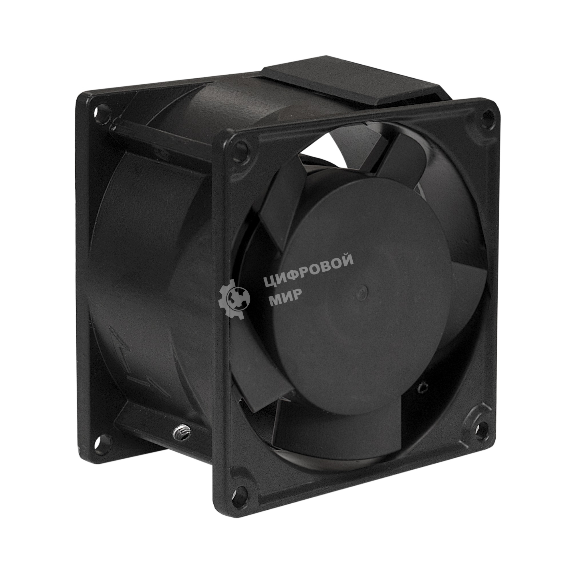 Вентилятор для корпуса ExeGate EX08038SAL черный, 80 мм, 2500 об/мин, 34 дБ