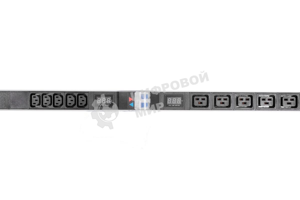 Блок силовых розеток Rem Rem-32, IEC 60320 С13 х 10, IEC 60320 С19 х 5, вход колодка, 19