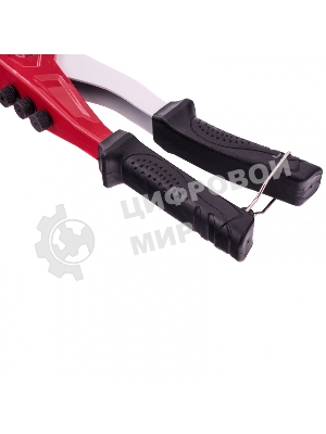 Заклепочник литой Matrix, поворотный, 290 мм, 0-360 заклепки 2,4-3,2-4,0-4,8 мм, PRO