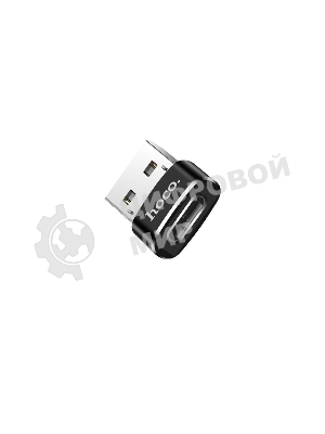 Переходник HOCO UA6 USB to Type-C, черный
