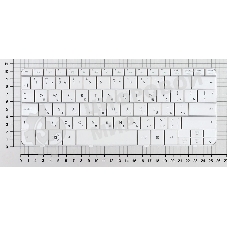 Клавиатура для ноутбука HP Pavilion DV2-1000 DV2-1100 DV2-1200 белая