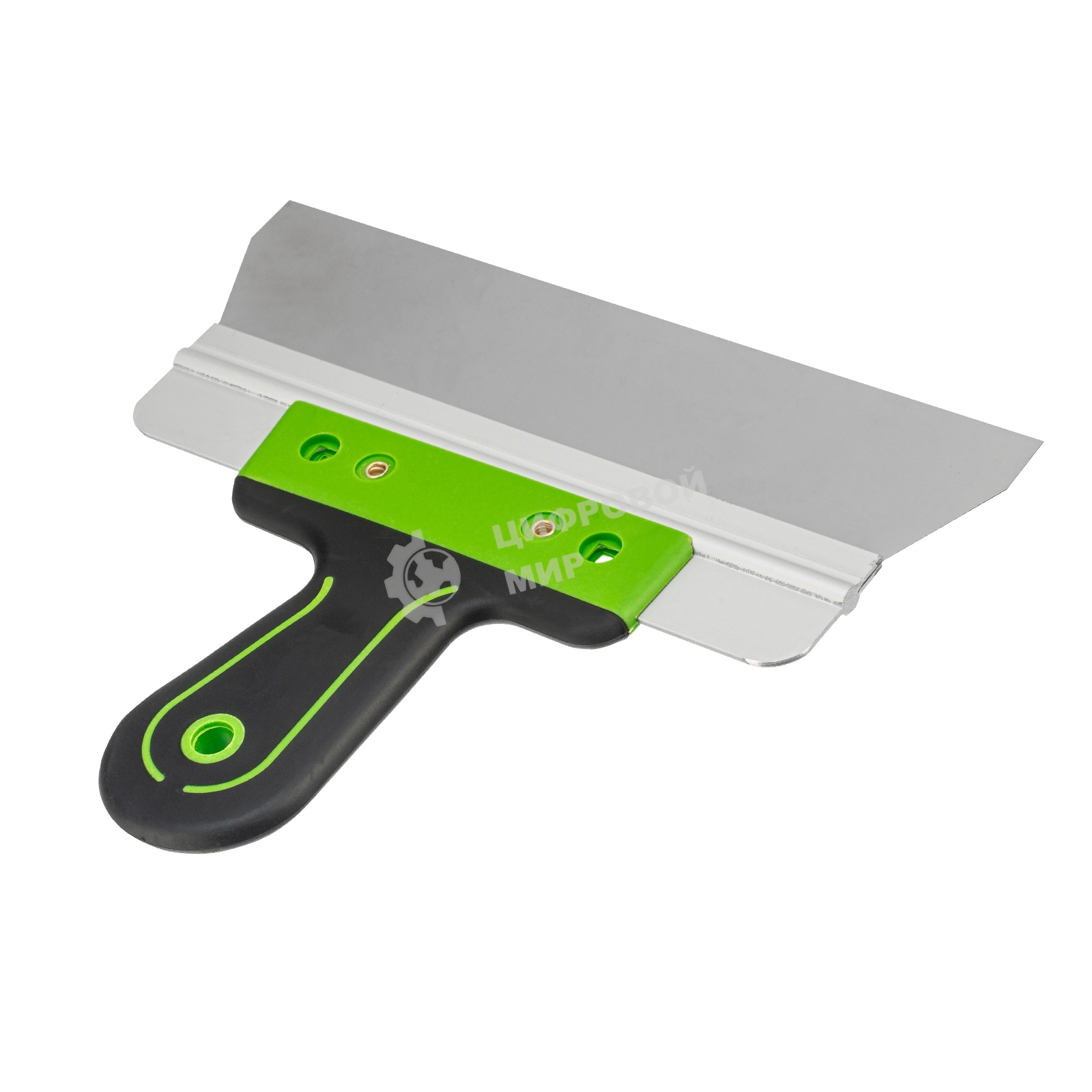 Шпатель фасадный Сибртех нержавеющая сталь 420S45, 250 мм, двухкомпонентная рукоятка