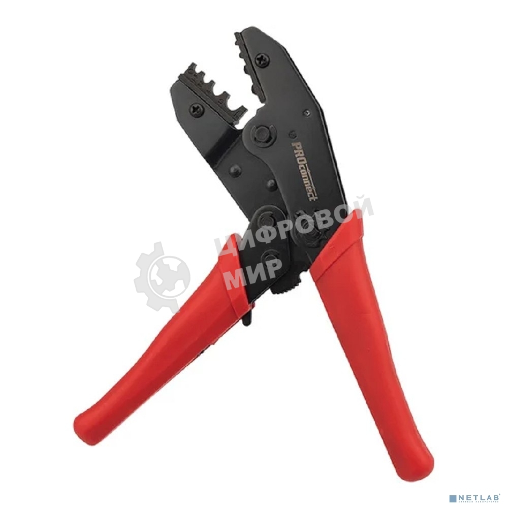 Кримпер PROconnect HT-336 N для обжима изолированных и неизолированных гильз 1.5-10.0 мм²