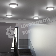 Светильник ЖКХ Elementary круг 20W 1680lm 6500K 160-260V IP65 D175*52мм белый LED