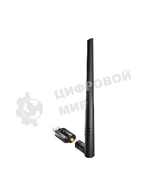 Сетевой адаптер Wi-Fi Cudy WU1400 AC1300 USB 3.0 (ант.внеш.несъем.) 1ант.