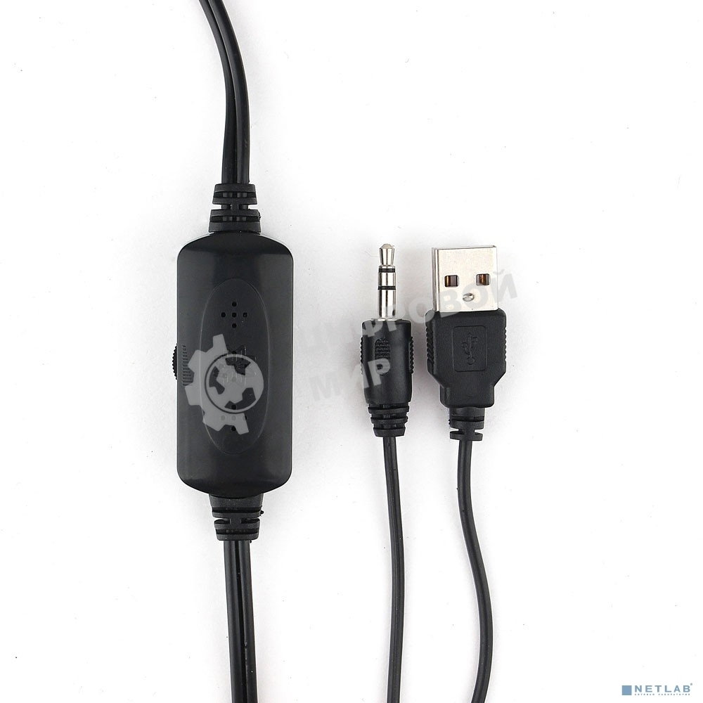 Акустическая система 2.0 Гарнизон GSP-150, черный, 6 Вт, FTB-динамики, материал- пластик, USB - питание