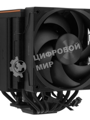Кулер для процессора PCCooler RZ620Pro TC BK (265W, 4-pin PWM, 160mm, Al/Cu, 6x6mm, 2x120mm, 80CFM, 36.2dBA, 2400RPM, S: 1851/1700/1200/115X, AM5/AM4, black)