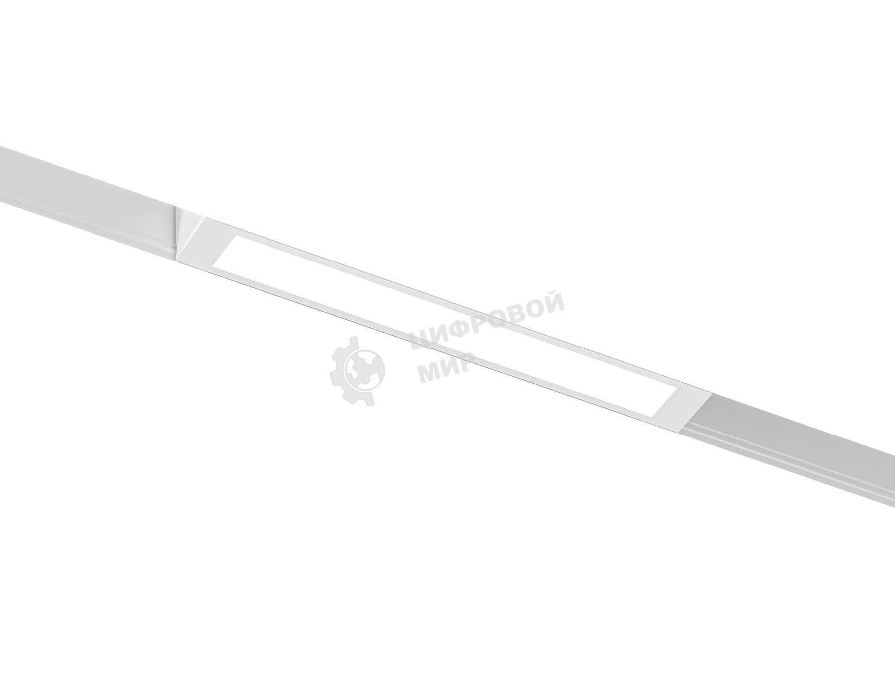 Трековый линейный светильник Ambrella light GL8030 WH белый IP20 9W 3000-6000K 220V 120° 220*25*41