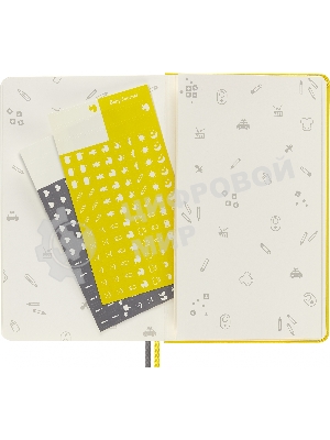 Блокнот Moleskine PASSION BABY PASBABY Large 130х210мм 400 стр. подар.кор. желтый