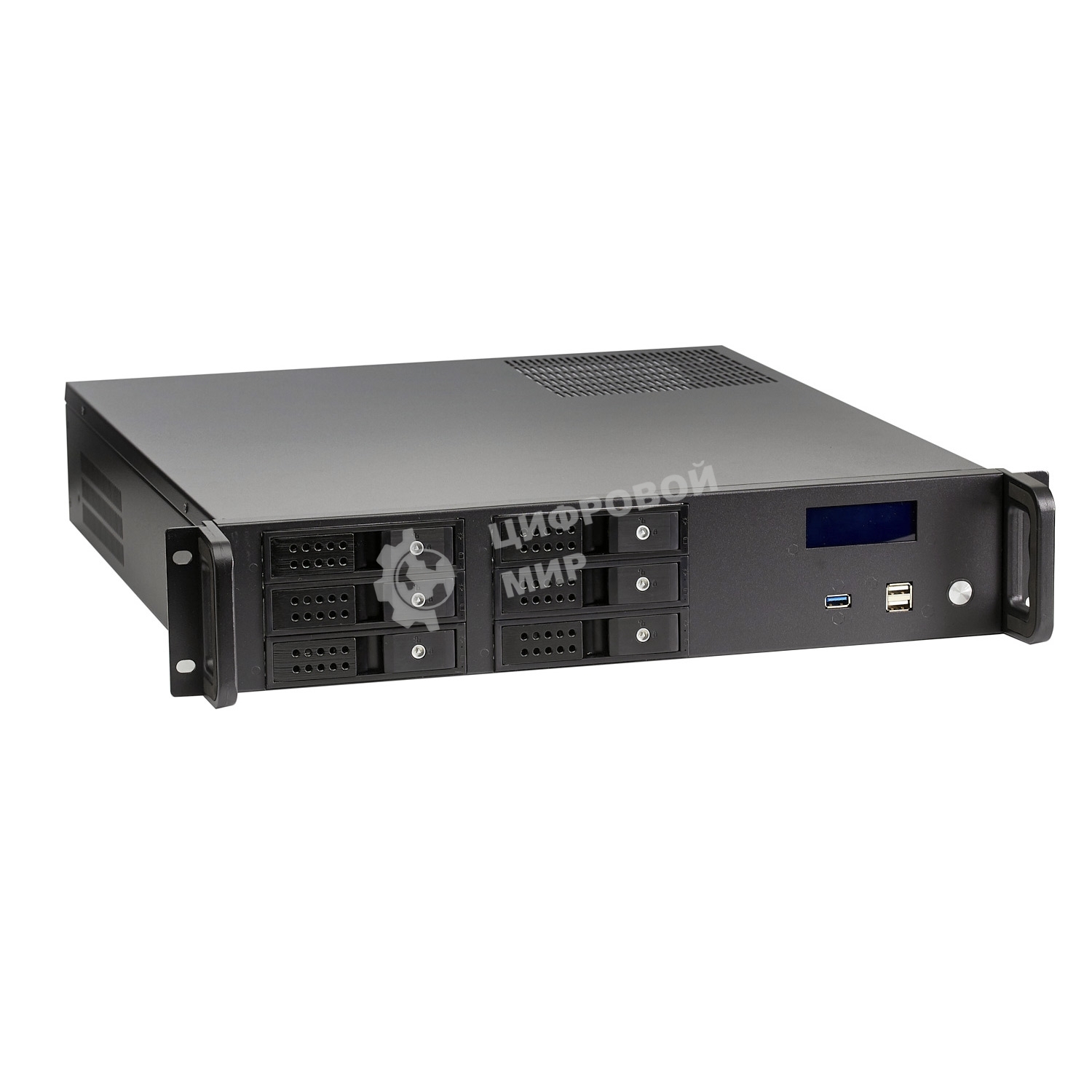 Серверный корпус ExeGate Pro 2U480-HS06 (RM 19