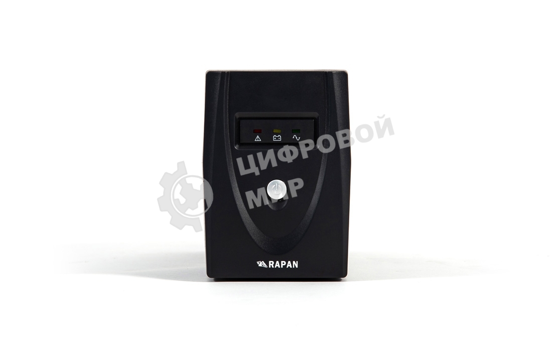 Источник бесперебойного питания RAPAN-UPS 800 220 В 800В.А/480Вт меандр с АКБ 7А.ч интерактивный Бастион 738