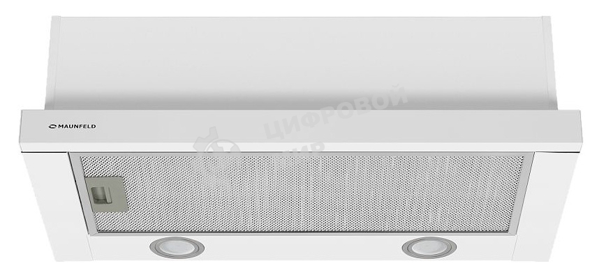 Вытяжка встраиваемая Maunfeld VS Light 60 белый, 60 см, 520 куб. м/ч, 56 дБ