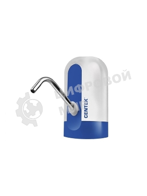 Помпа электрическая Centek CT-3000 White <1.2л/мин> 5Вт, 1 насос,  Li  1200 мАч, USB зарядка, LED