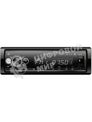 Автомагнитола ACV AVS-946BW, 1 DIN, Bluetooth, USB Type-A, AUX