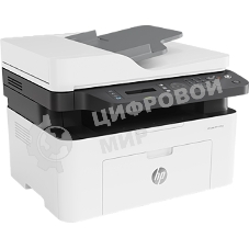 МФУ лазерное HP Laser MFP 137fnw (4ZB84A), A4, ч/б, печ. до 20 стр/мин., скан. до 15 стр/мин. (ч/б) 6 стр/мин. (цвет), 1200 x 1200 dpi (печать) 600x600dpi (скан.), USB, RJ-45, Wi-Fi, Air Print, Mopria